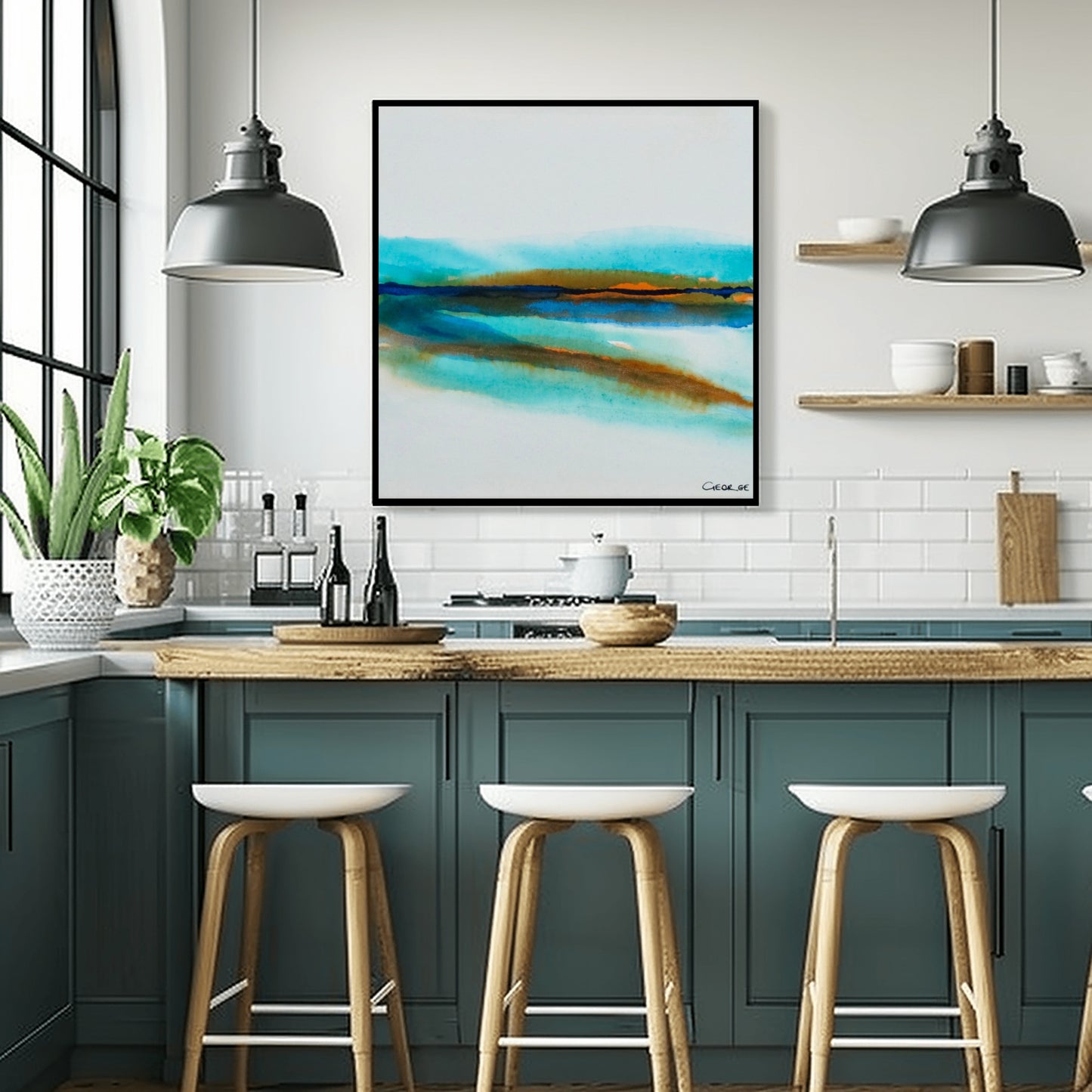 Shallow Waters I Fine Art Print