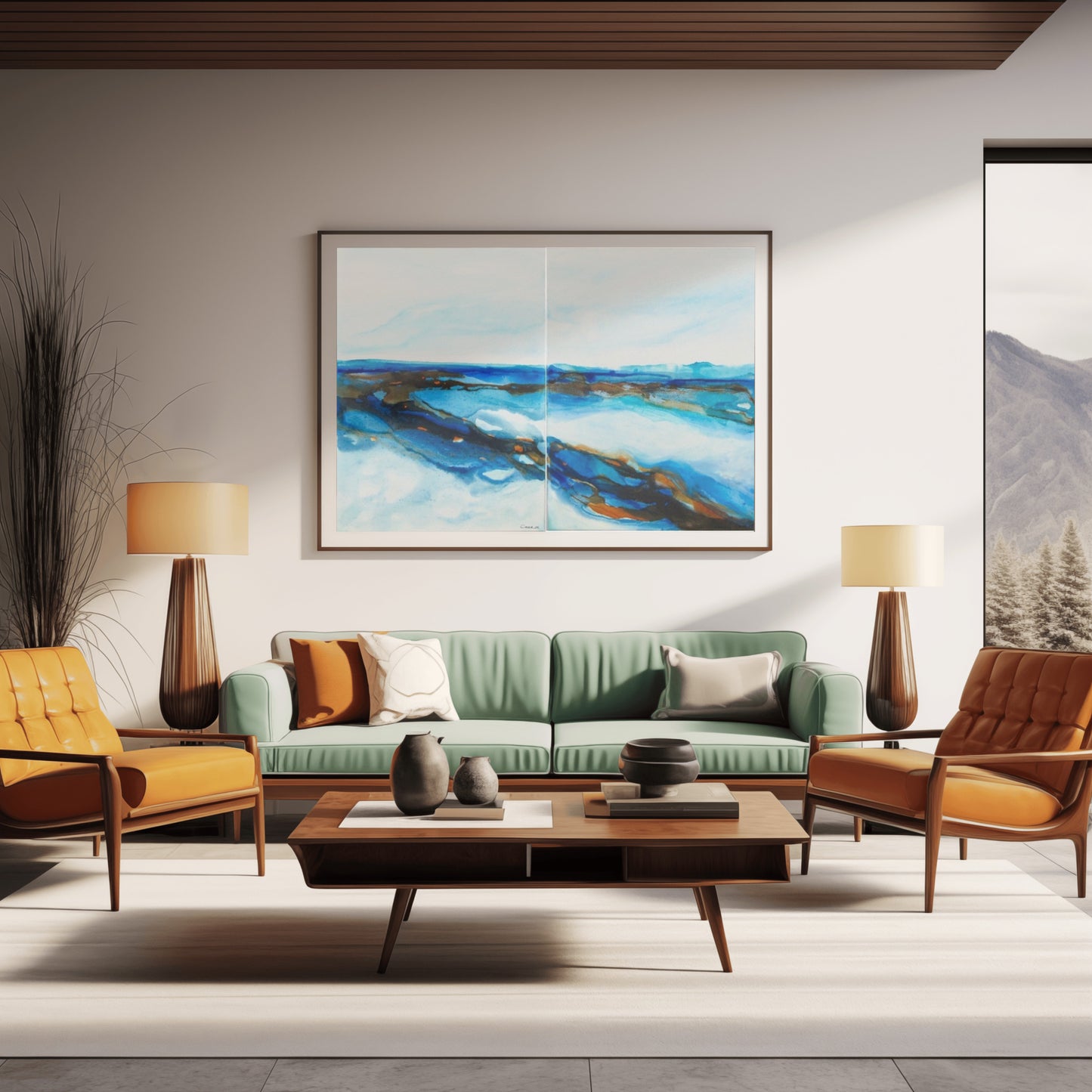 Waterline III Fine Art Print
